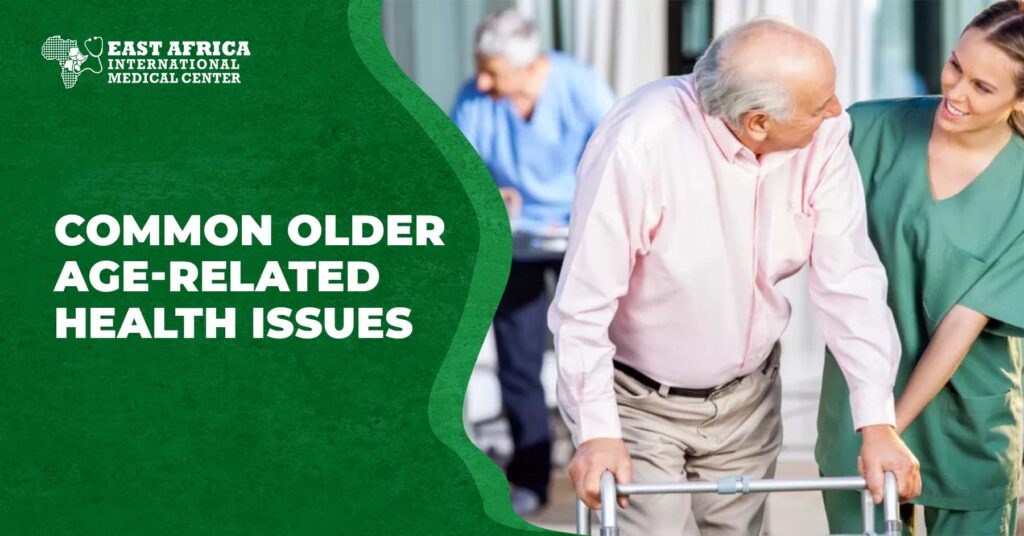 Common older age-related health issues